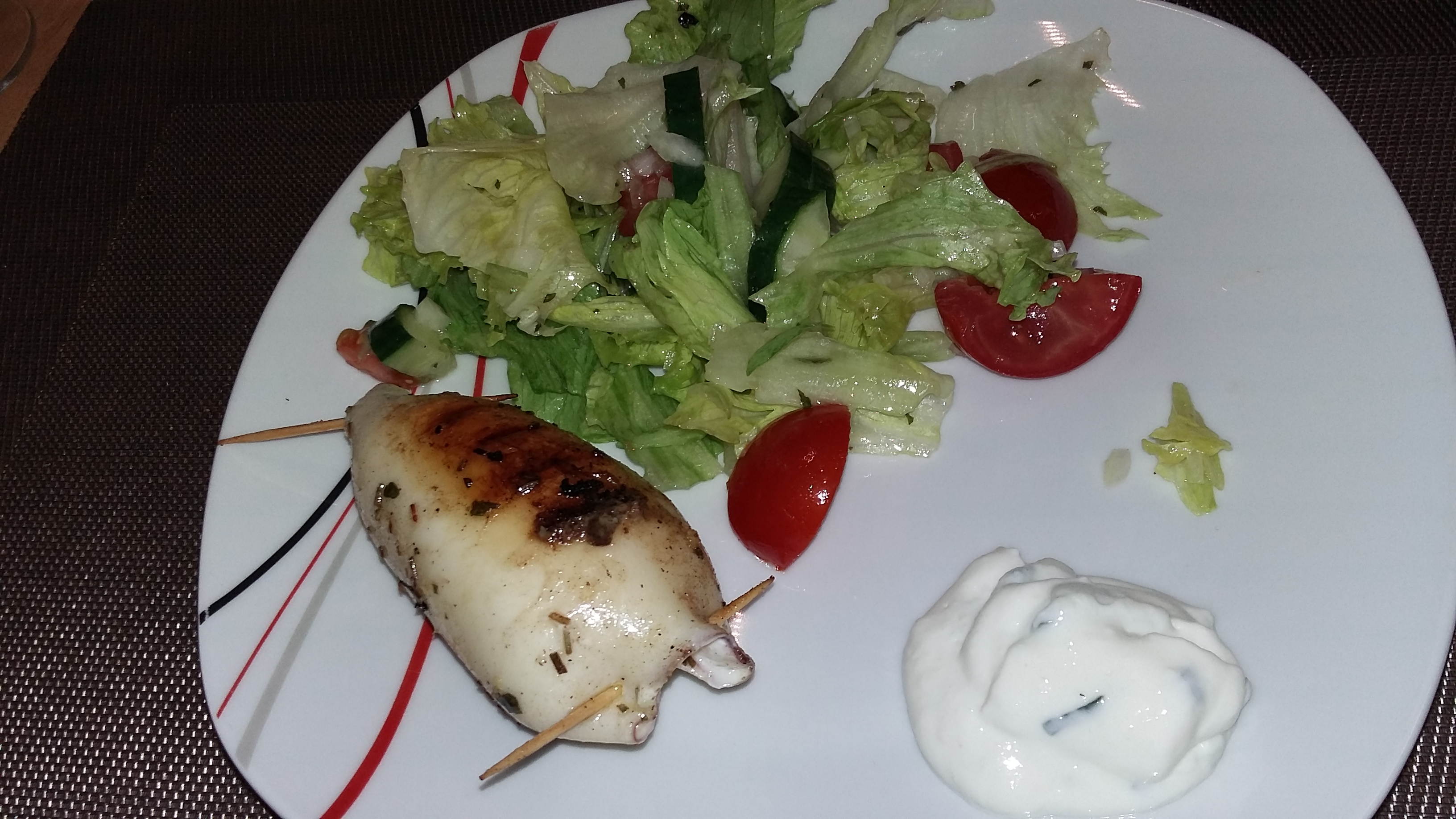 Gefüllte Calamari