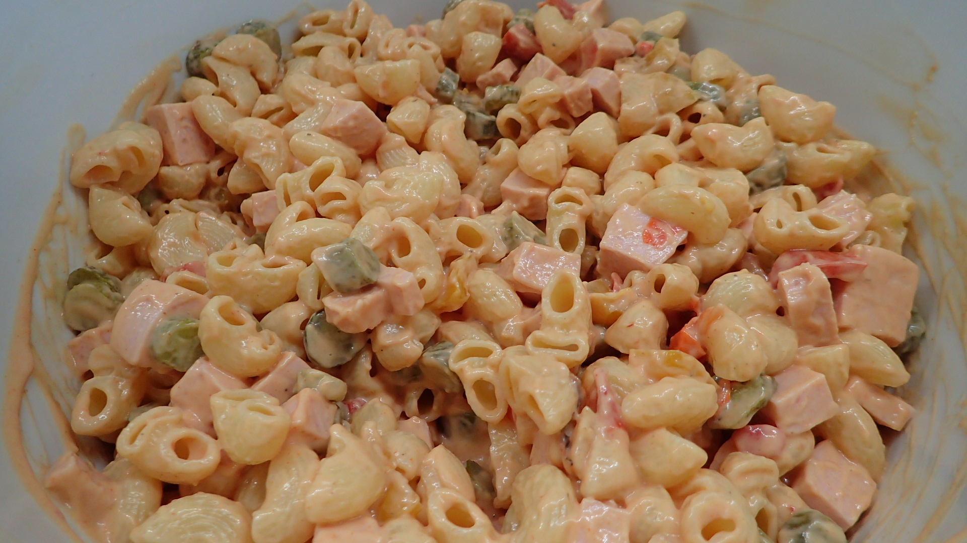 Nudelsalat, pikant