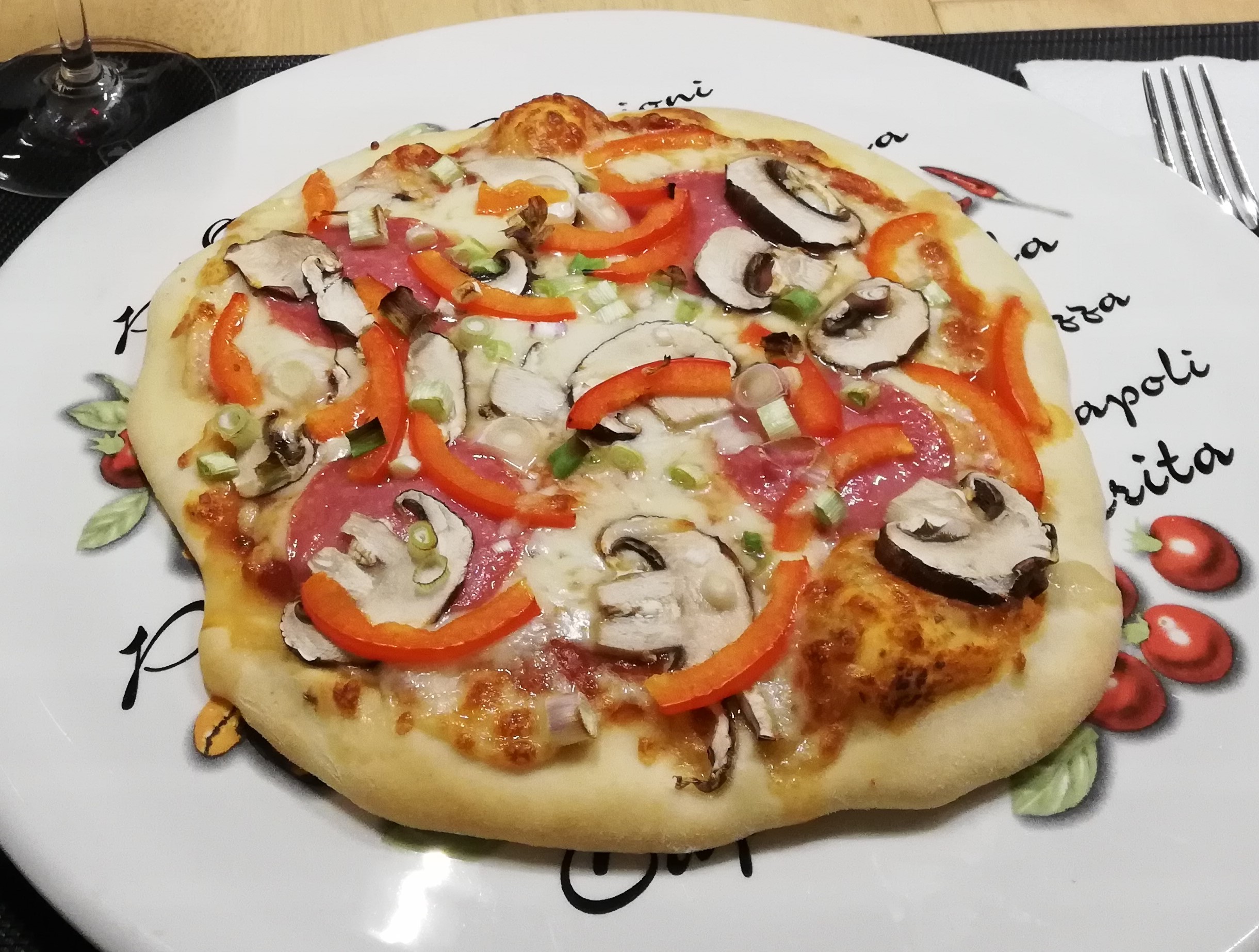 Steinofenpizza