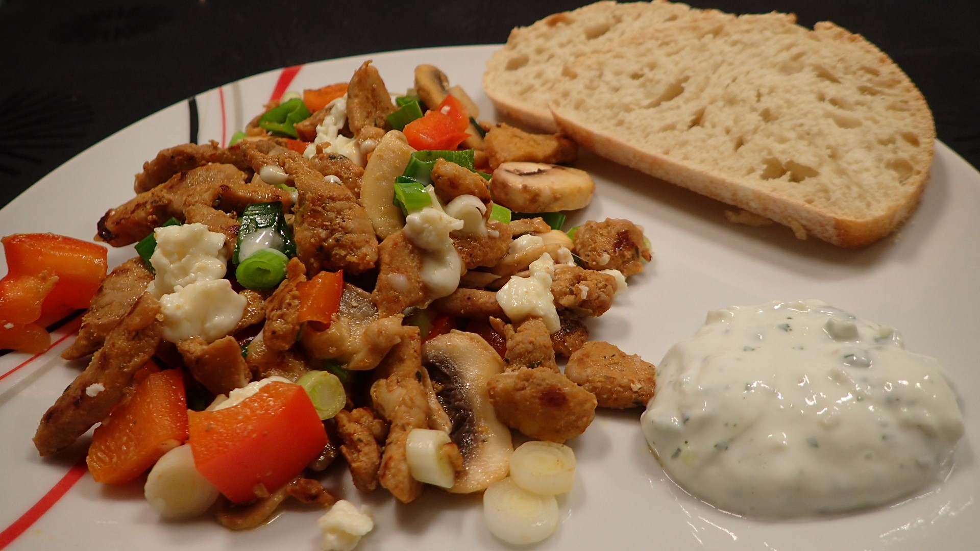 Gyros-Gemüse-Pfanne