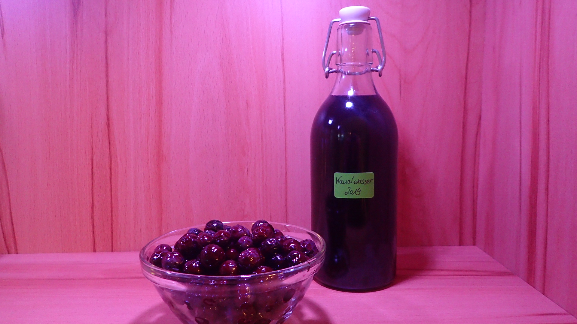 Schlehenlikör „Kanalwasser“