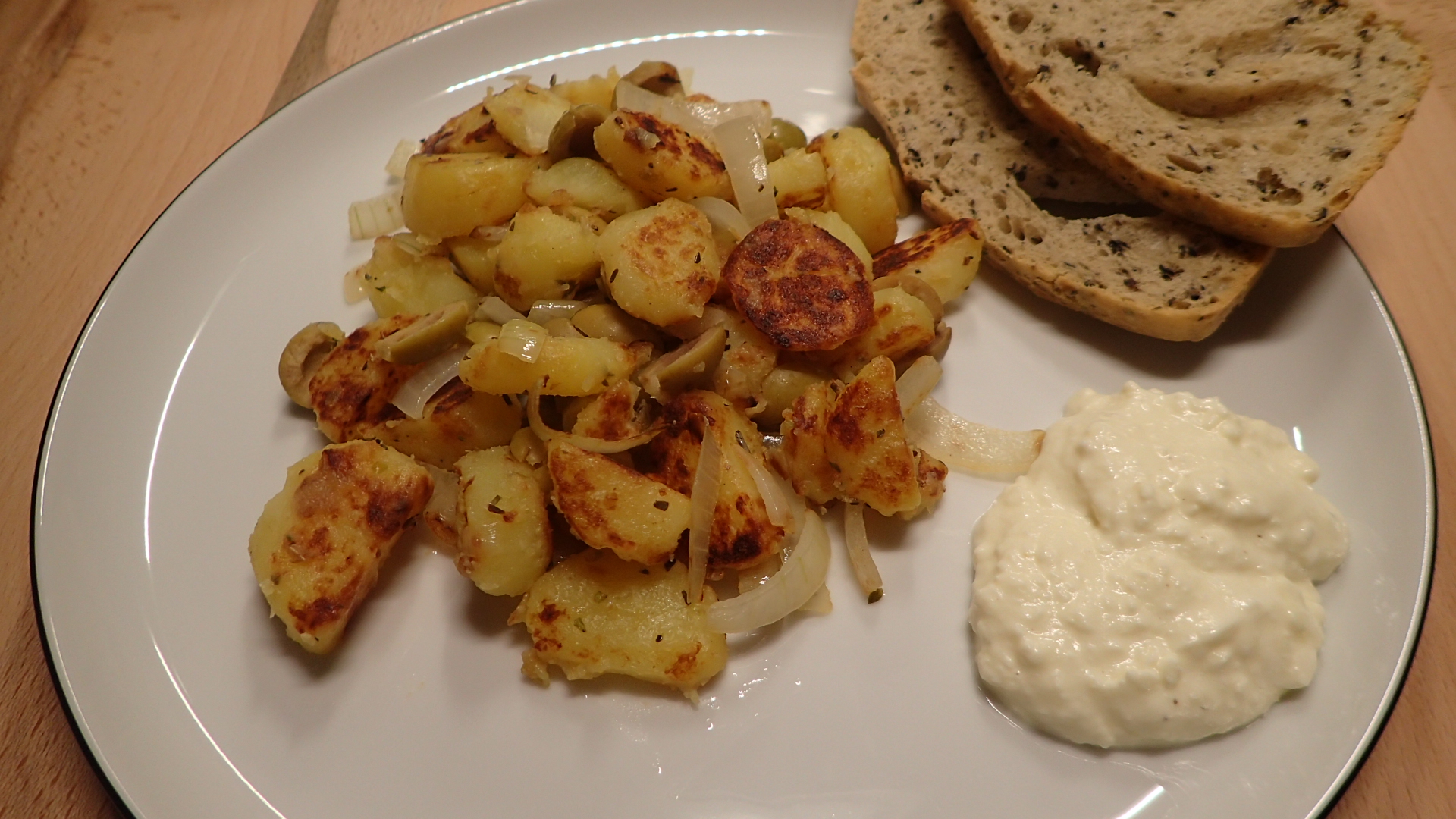 Griechische Kartoffelpfanne