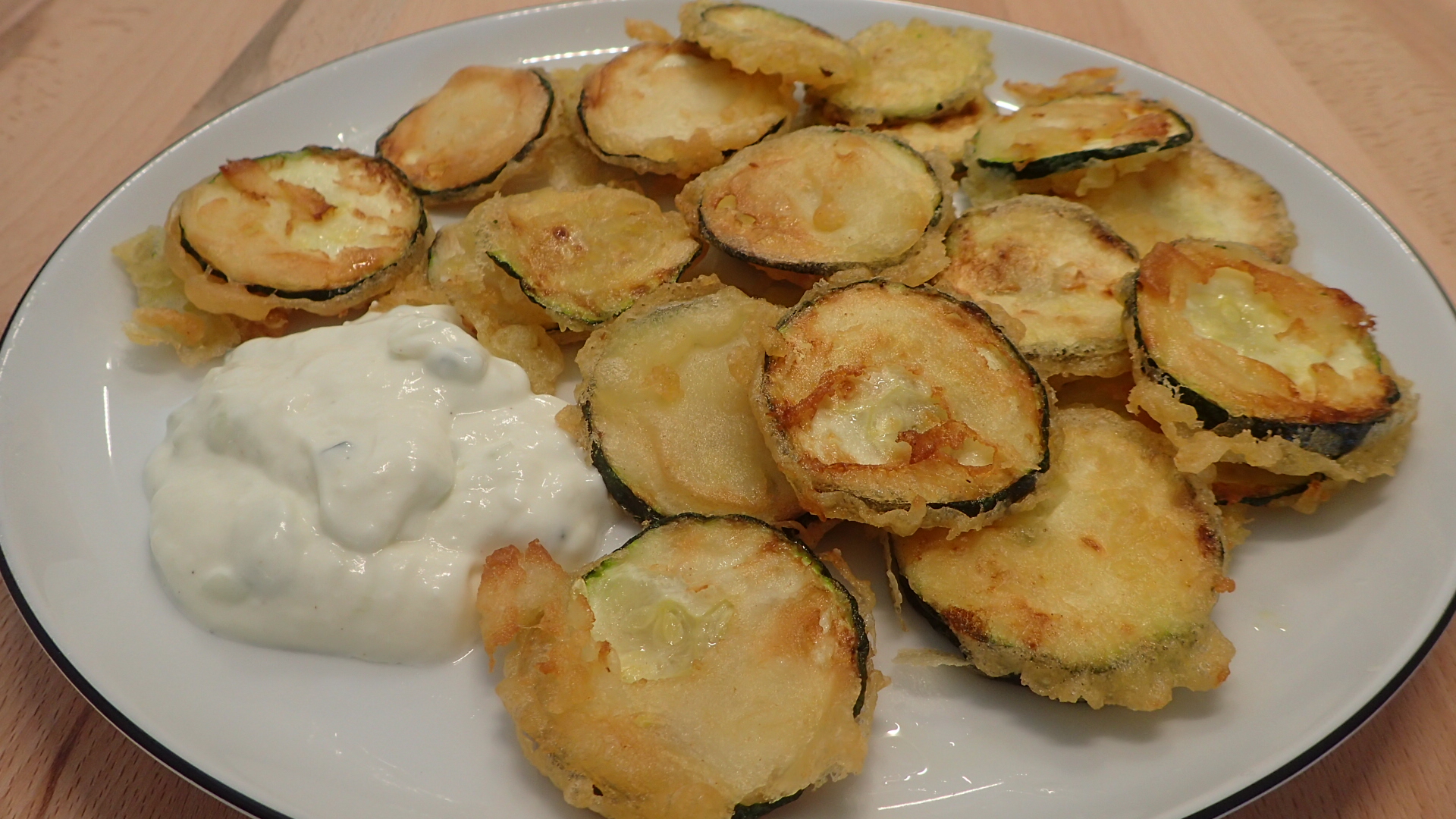 Zucchini, gebacken