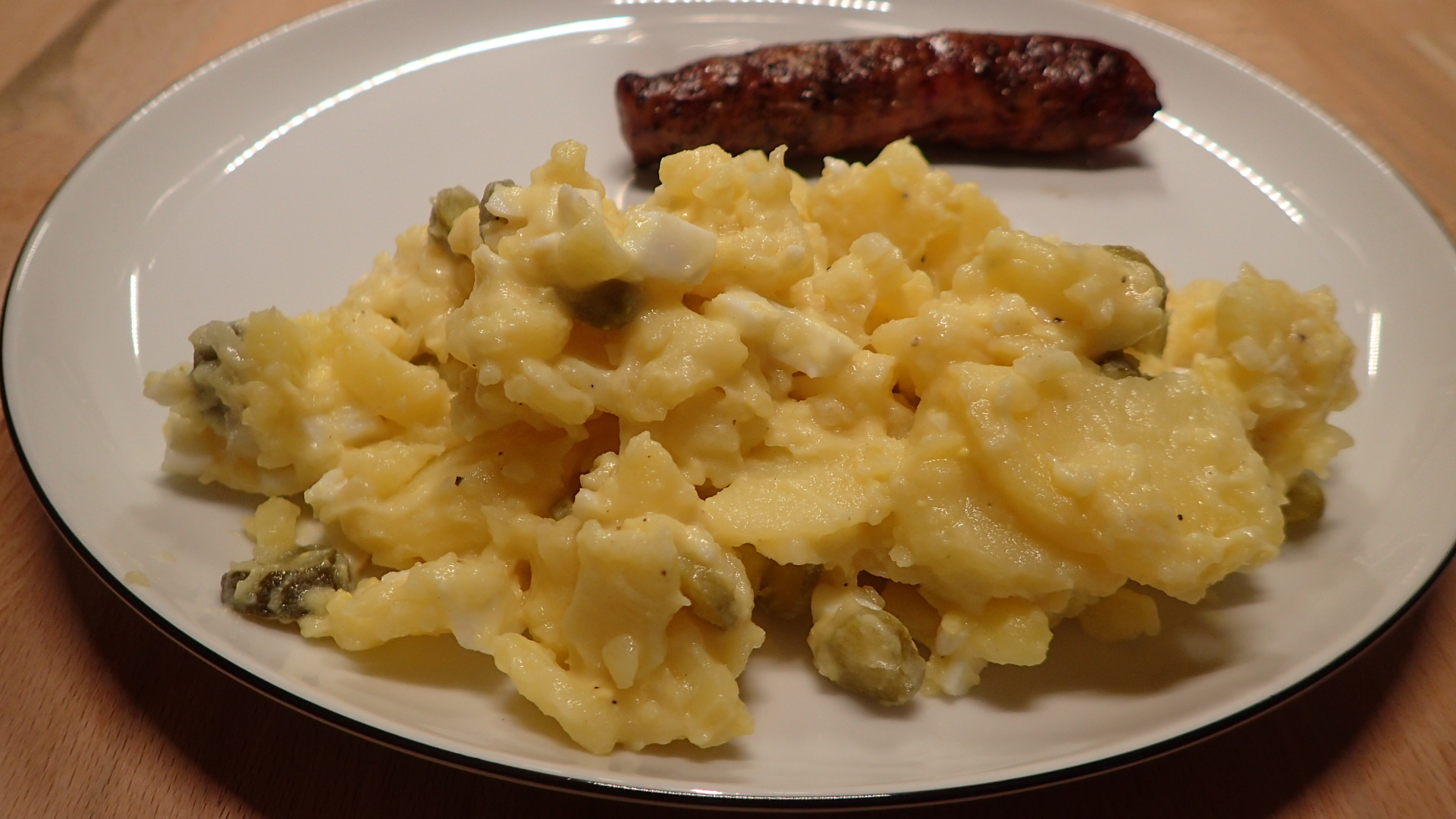 Kartoffelsalat mit Mayonnaise