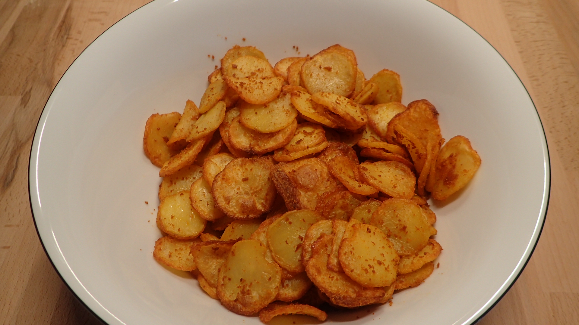 Kartoffel-Chips aus der Actifry
