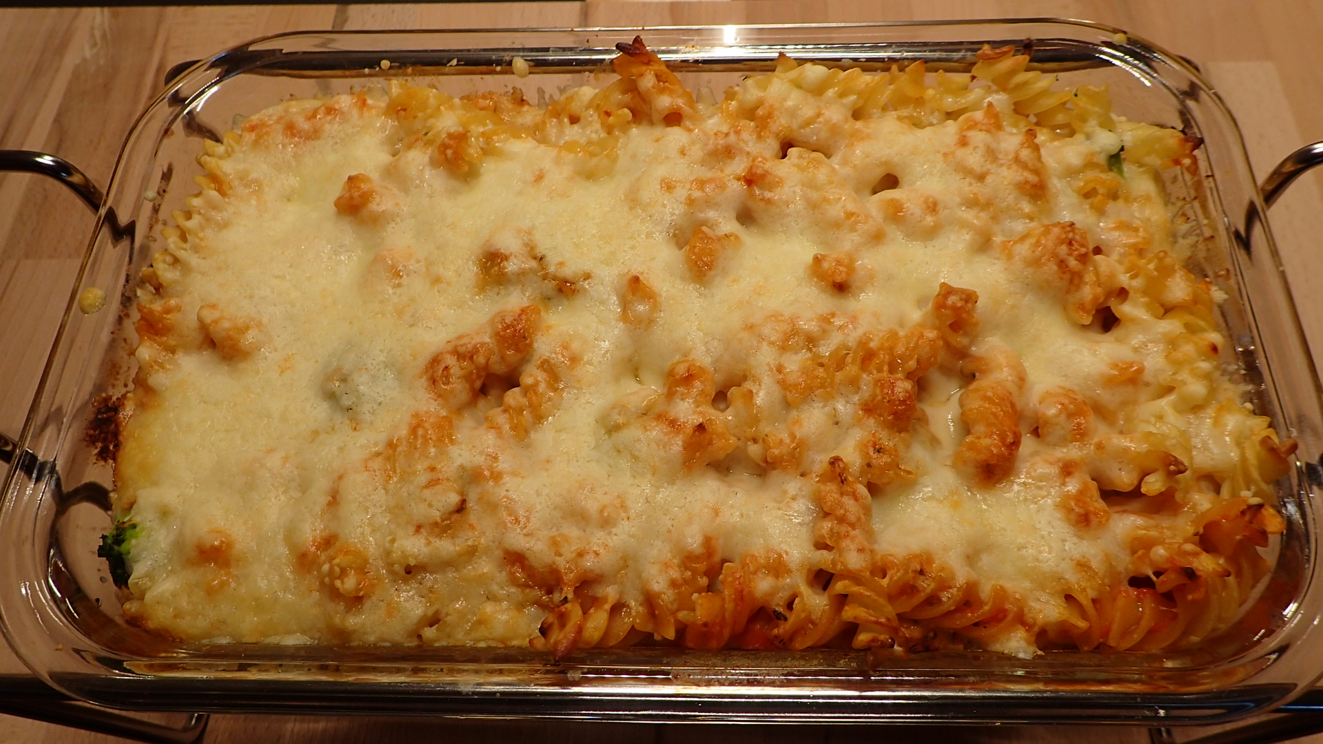 Nudelgratin mit Brokkoli