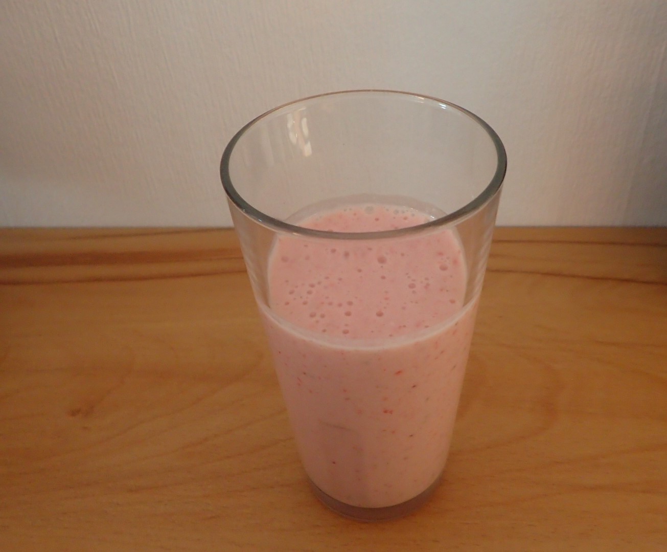 Erdbeer-Bananen-Smoothie mit Haferflocken